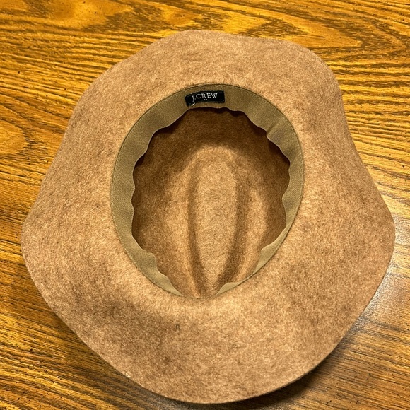 J. Crew Wool Felt Fedora Floppy Hat - Picture 7 of 8